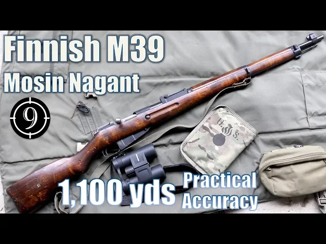 finnish m39 mosin nagant to 1,100yds: practical accuracy